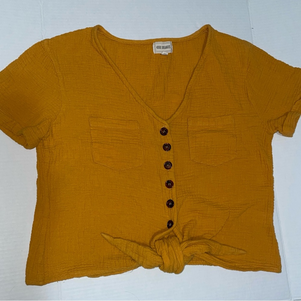 4OUR DREAMERS Woman’s top  Sz L